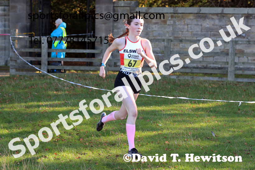 Girls Under-15s, 2025 Start Fitness NEHL, Lambton, County Durham. Photo: David T. Hewitson/Sports for All Pics